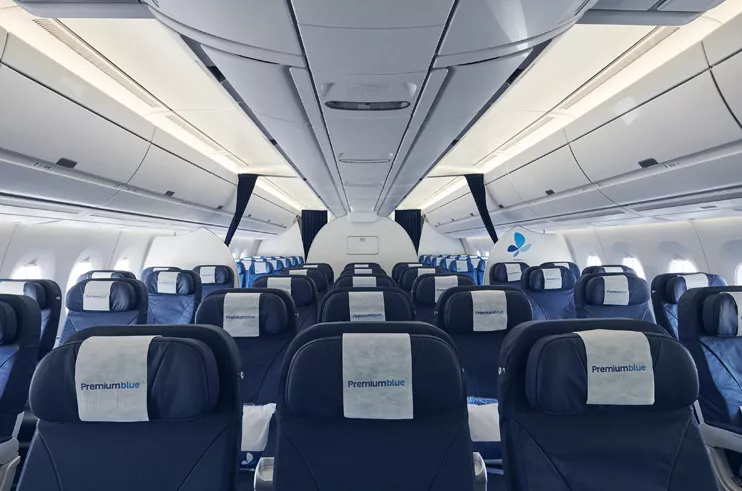 Premium Blue A350-900